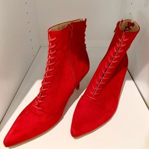 Day-Vine Shoes Faux Leather Booties